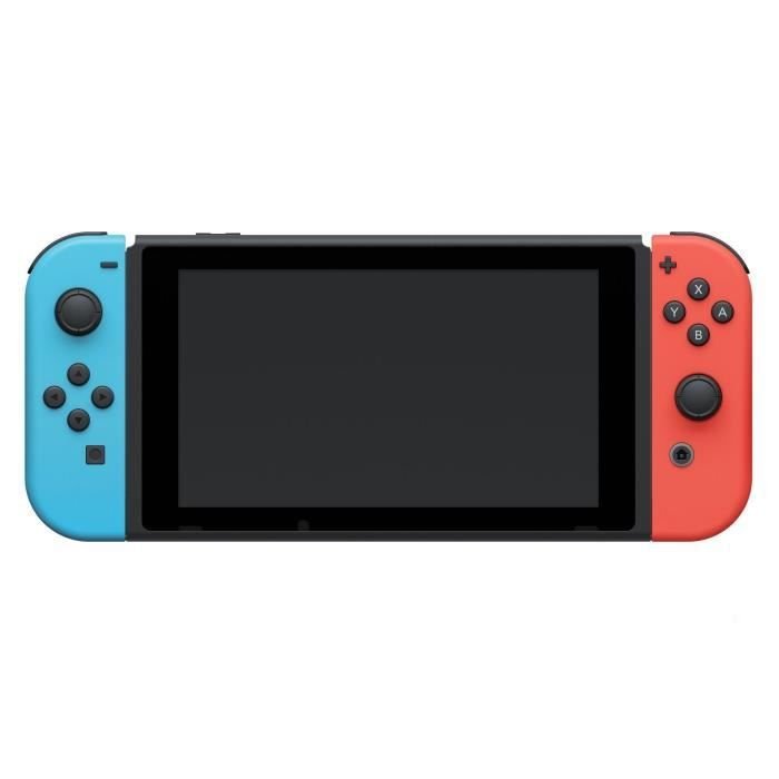 Nintendo Switch Néon avec Joy-Con bleu néon et Joy-Con rouge néon