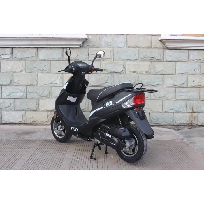 SCOOTER A5 50CC EURO4 NOIR