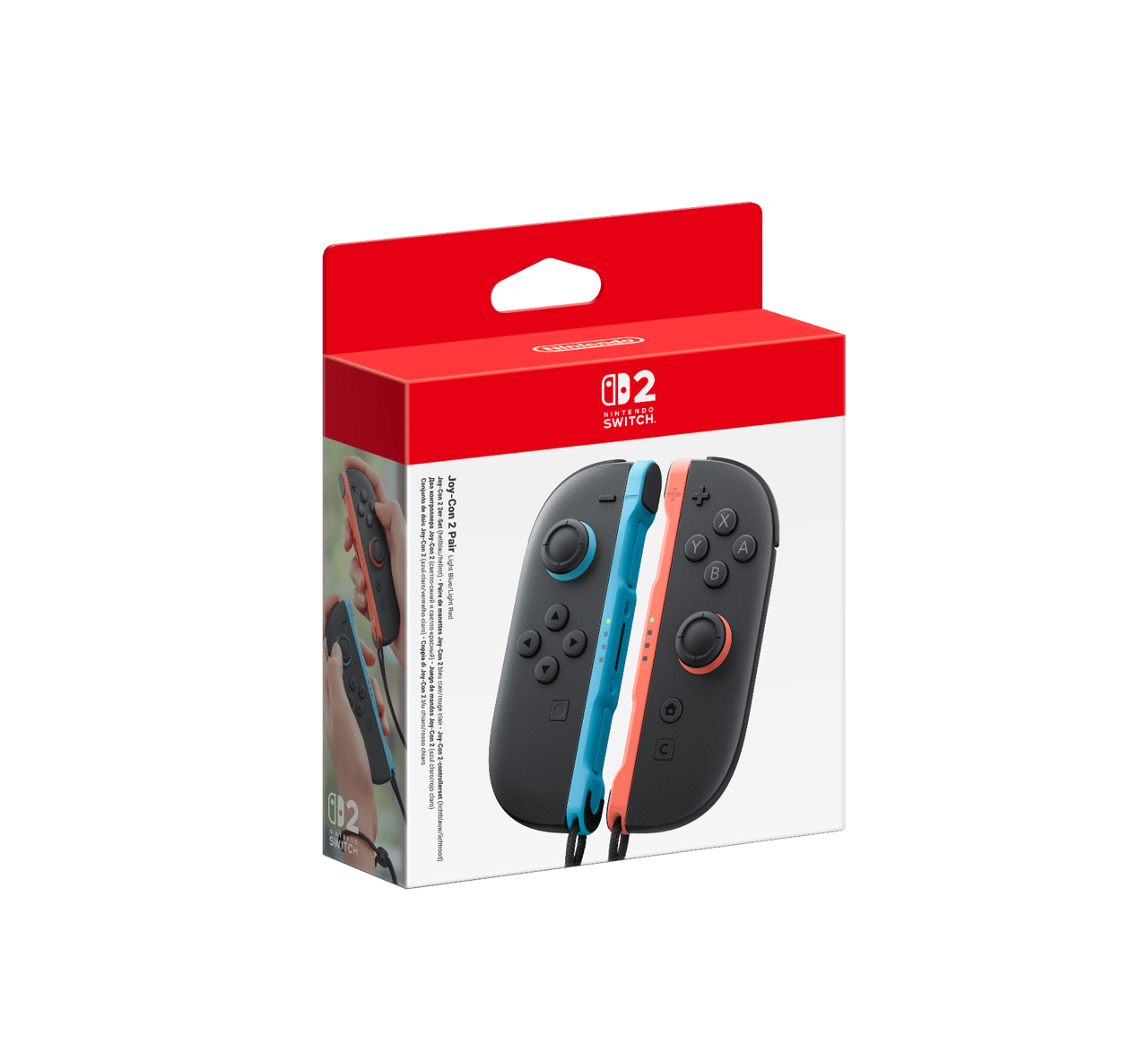 Manettes Joy-Con 2 bleu & rouge Nintendo Switch 2