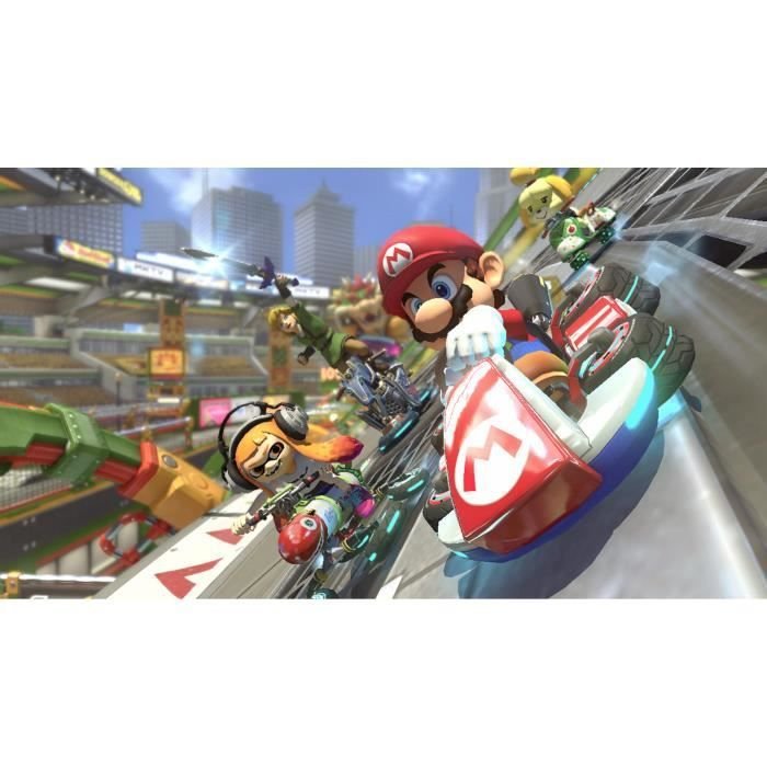 Pack Nintendo Switch Néons + Mario Kart 8 deluxe inclus