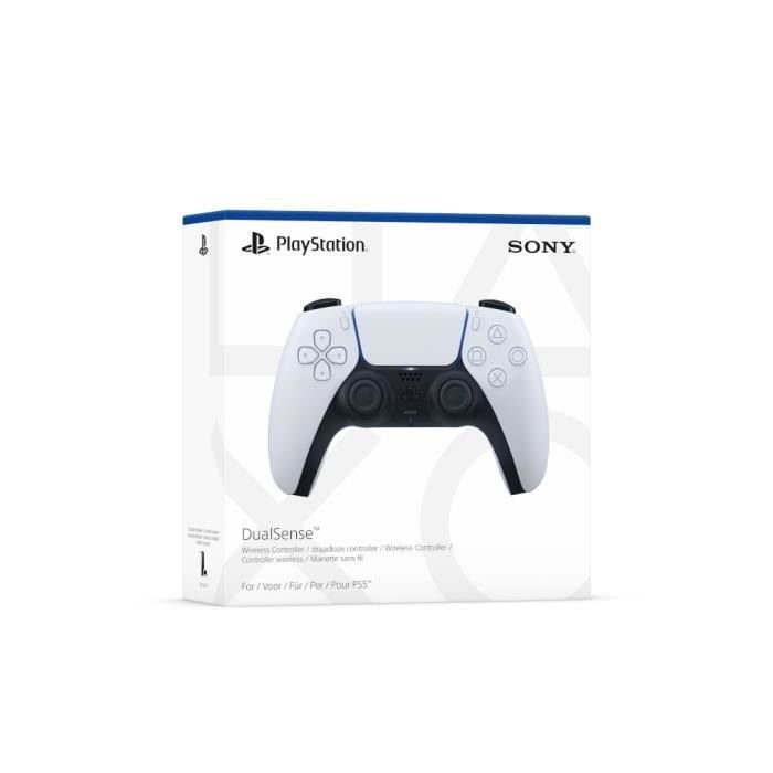 Manette PS5 DualSense Blanche/White – PlayStation Officiel