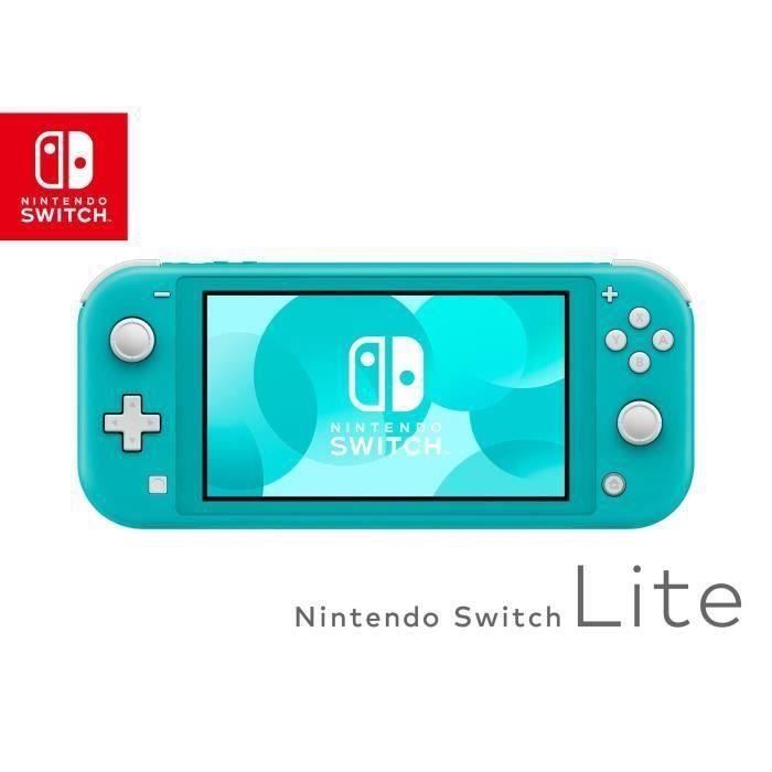 Pack Nintendo Switch Lite Turquoise + Animal Crossing New Horizons + Abonnement 3 mois