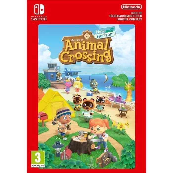 Pack Nintendo Switch Lite Turquoise + Animal Crossing New Horizons + Abonnement 3 mois