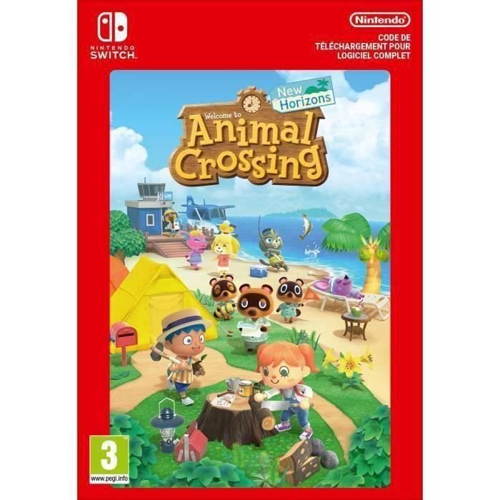 Switch Lit Turquoise Animal Crossing + CARS 3 + Lego DC Super-Vilains Jeu Switch + Indestructibles Code de téléchargement