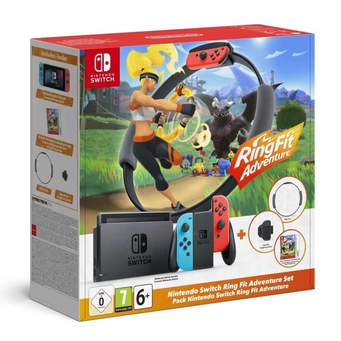 Console Nintendo Switch + Ring Fit Adventure