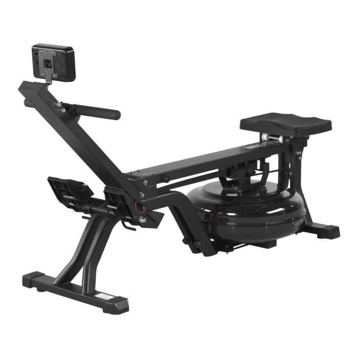 Rameur avec résistance à eau noir-rouge