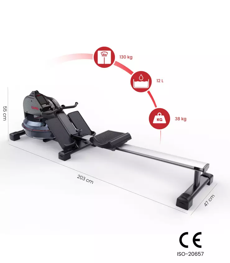 Rameur à eau – SKIPPER SP – CARE