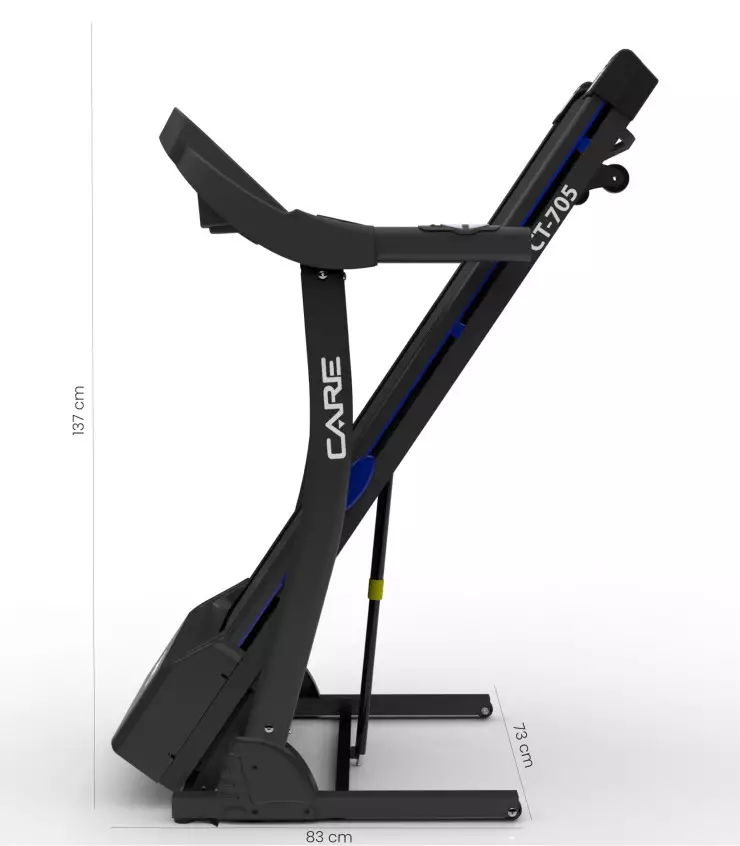 Tapis de course connecté – 16km/h – CARE – CT-705-3 – KINOMAP