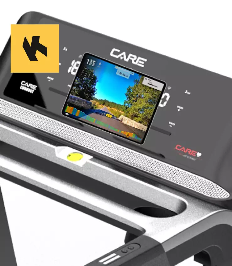 Tapis de course connecté – 20km/h – CARE – RUNNER – KINOMAP