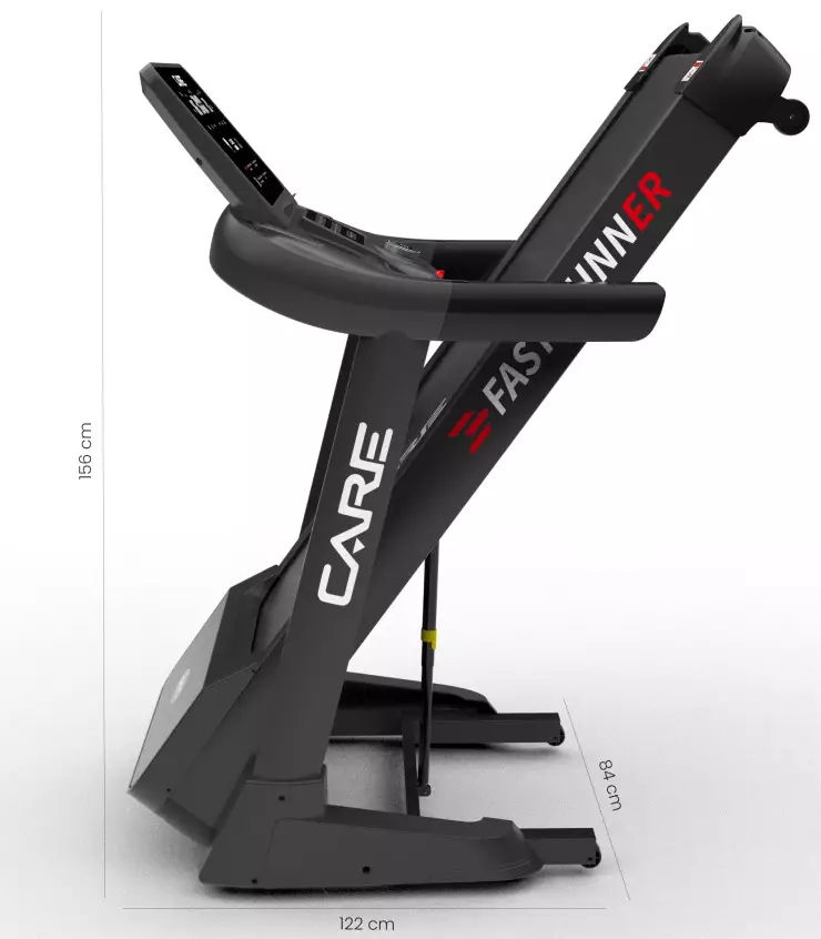 Tapis de course connecté 22 km/h – CARE – Fast Runner SP