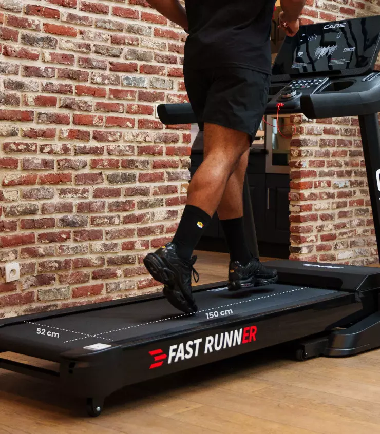 Tapis de course connecté 22 km/h – CARE – Fast Runner SP