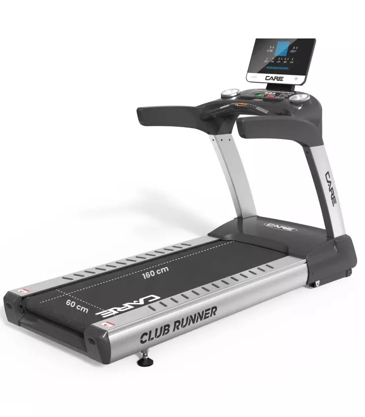 Tapis de course professionnel – 25km/h – CARE – CLUB RUNNER LED