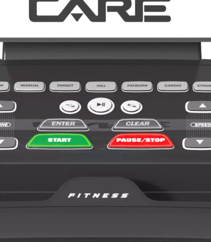 Tapis de course professionnel – 25km/h – CARE – CLUB RUNNER LED